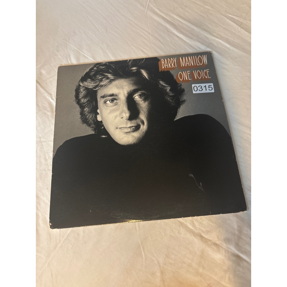 Barry Manilow One Voice Vinyl LP 12 Inch Black Good 1979 Arista AL 9505 Pop